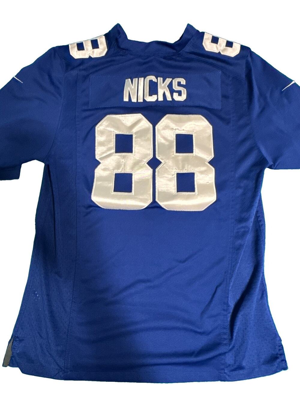 New York Giants Hakeem Nicks Kids Medium Reebok Stitched Jersey NFL Football